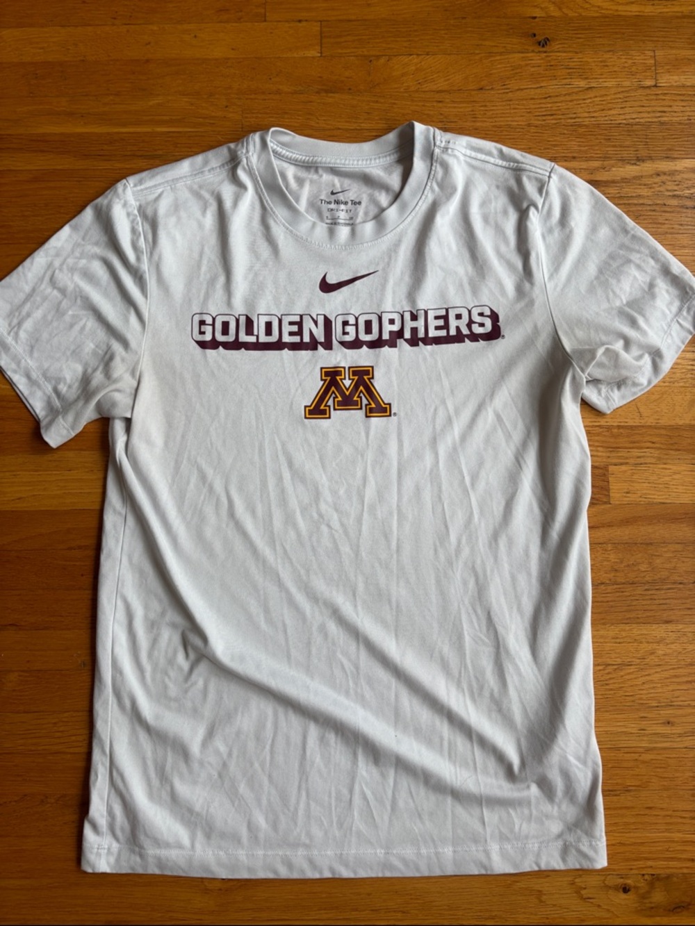 Nike Men's White Golden Gophers T-Shirt